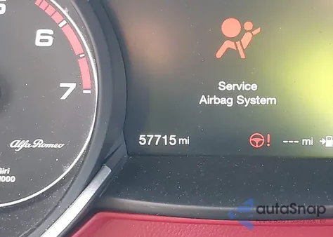 2019 Alfa Romeo Stelvio Sport Rwd из США, поврежденный, VIN ZASPAJAN0K7C70133